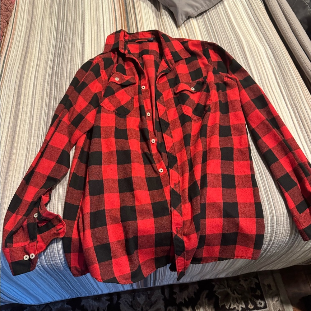 Red Buffalo plaid shirt XL talk